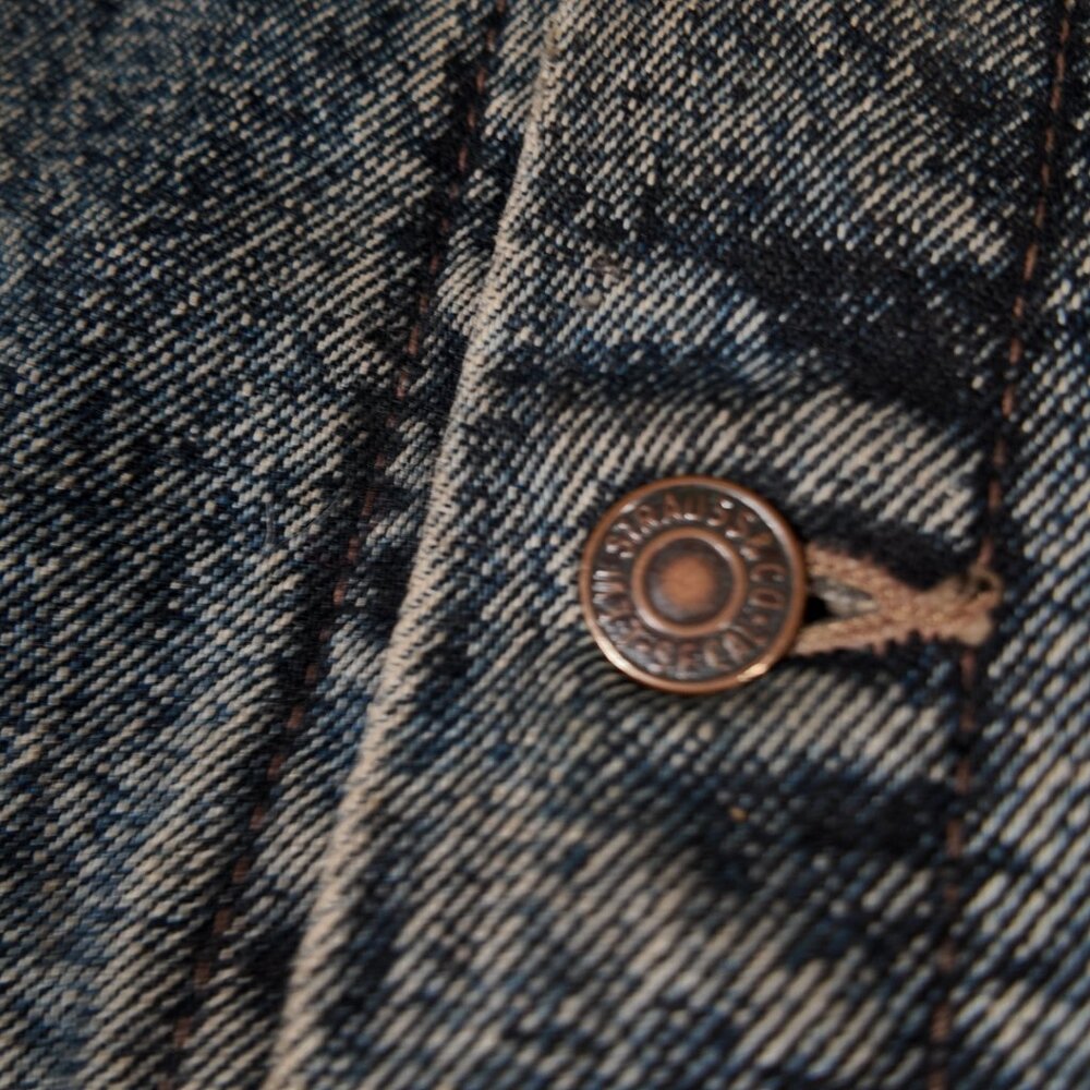 🔥 Vintage Levi’s Acid Wash Denim Trucker Jacket - XL - 80s/90s Style 🔥 - Picture 5 of 10